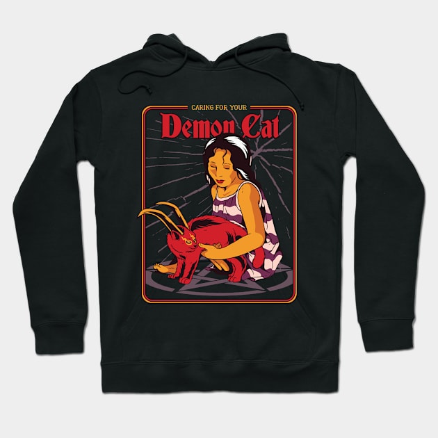 Demon Cat Hoodie by Hmus